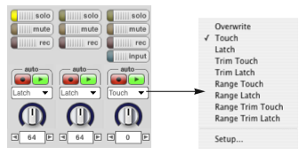 Automation modes